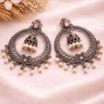 Beautiful Dangler Jhumki Earring Traditional Jewelry for Stylish  Look - ''BabyPink''