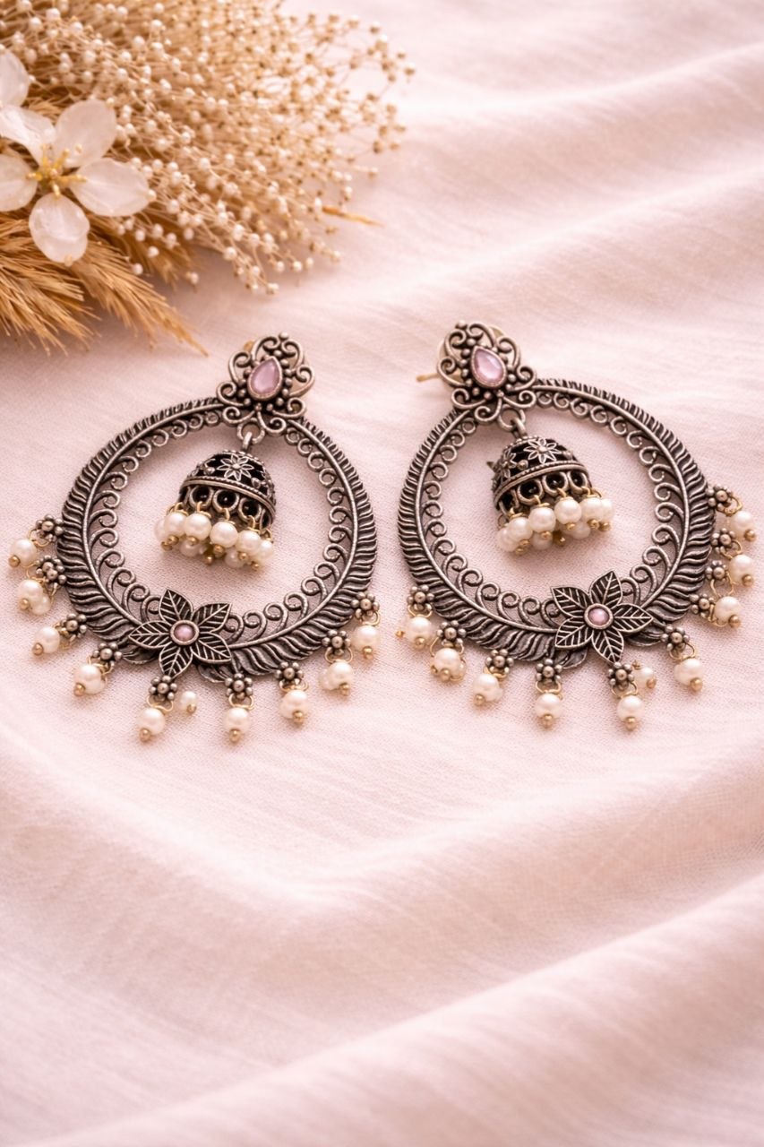 Beautiful Dangler Jhumki Earring Traditional Jewelry for Stylish Look 8 Dangler Jhumki Earring stylish brass jewelry design