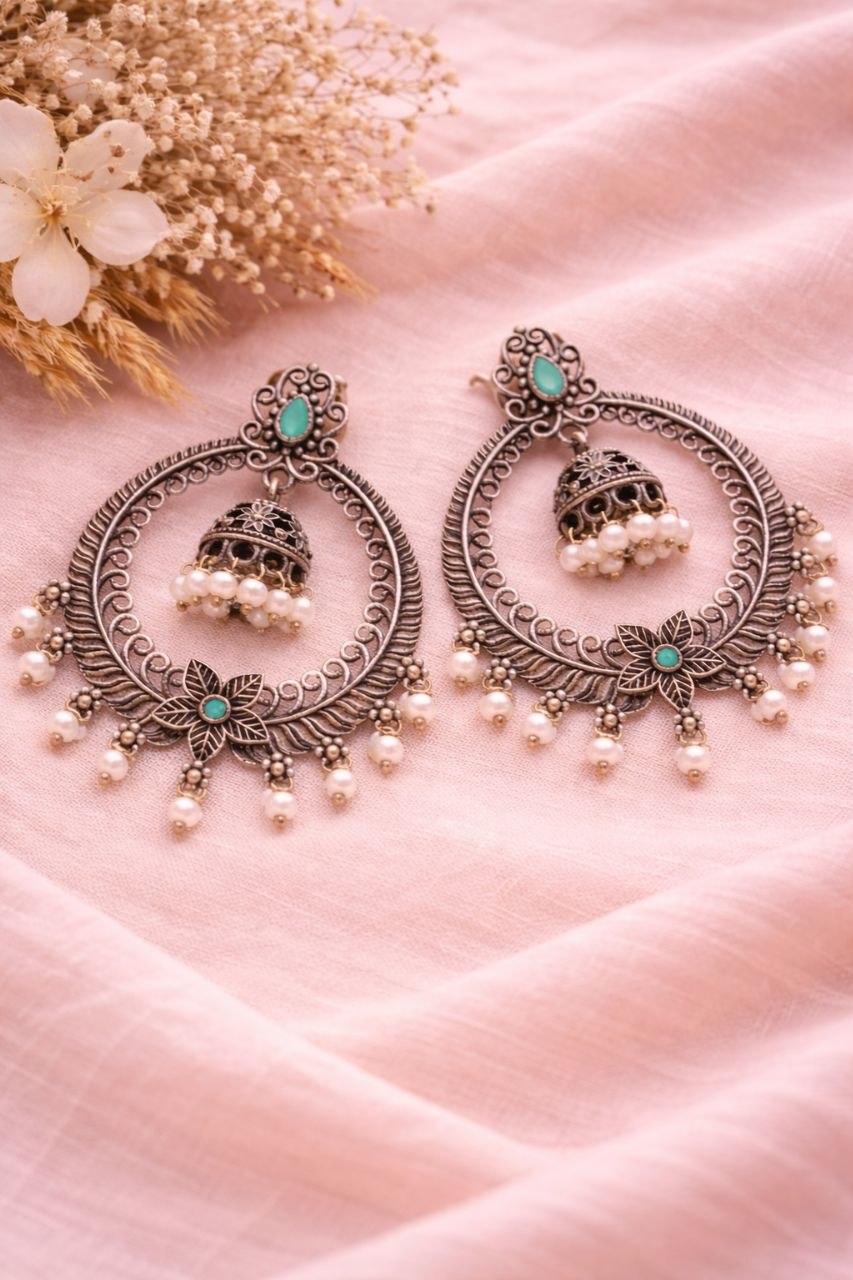 Beautiful Dangler Jhumki Earring Traditional Jewelry for Stylish Look 7 Dangler Jhumki Earring stylish brass jewelry design