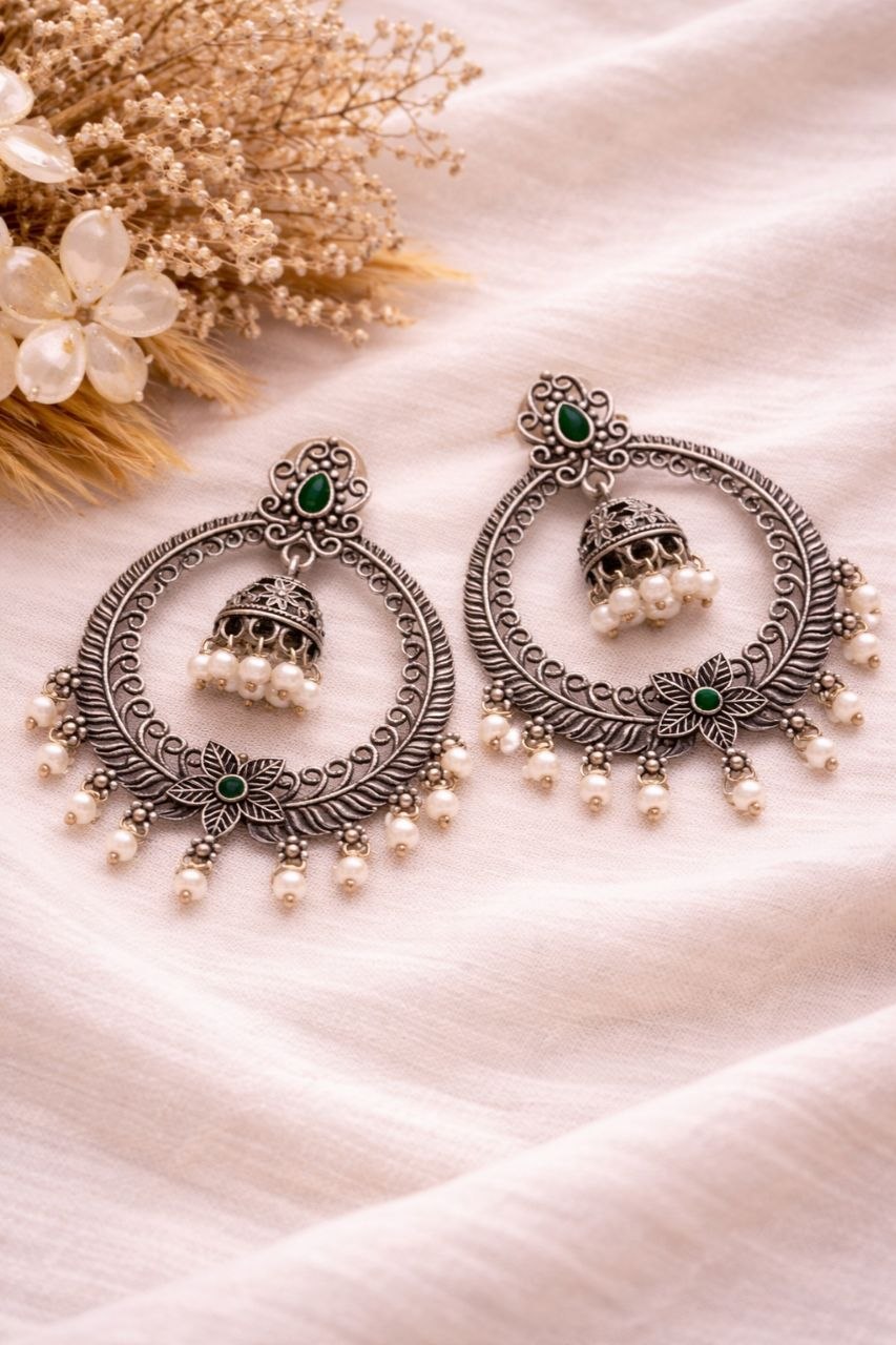Beautiful Dangler Jhumki Earring Traditional Jewelry for Stylish Look 6 Dangler Jhumki Earring stylish brass jewelry design