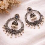 Beautiful Dangler Jhumki Earring Traditional Jewelry for Stylish  Look - Blue