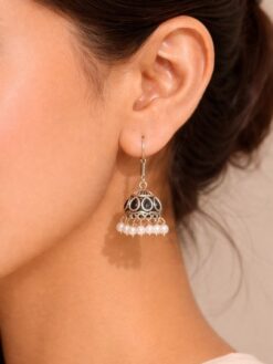 Jhumki Earring stylish brass jewelry design