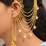 Designer Non Piercing Kashmiri Jhumka Traditional Jewelry for Comfortable Ethnic Look - ''BabyPink''
