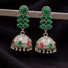 Oxidized Jhumka Earring Traditional Jewelry for Gorgeous Look 8 Oxidized Jhumka Earring stylish brass jewelry design