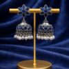 Silver Jhumka Earring stylish brass jewelry design
