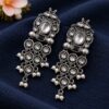 Dangler Silver Earring stylish brass jewelry design