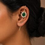 Drop Meena Kari Earcuff Beautiful Jewelry for Stylish Look