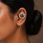 Designer Meena Kari Earcuff Elegant Jewelry for Beautiful Look