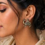 Silver Camel Stud Charming Stylish Jewelry for Beautiful Everyday Look