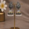 Designer Leaf Jhumka Earring stylish brass jewelry design