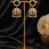 Gold Plated Jhumka Earring stylish brass jewelry design