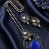 Oxidized Necklace Set traditional jewelry design