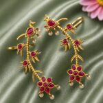 Gold Plated Earcuff Stylish Designer Jewelry for Trendy Statement Look