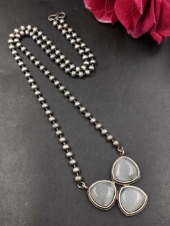 Silver Plated Necklace stylish jewelry design