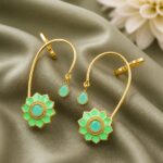 Bulk 30 Gold Plated Meenakari Earcuff Traditional Designer Jewelry for Stylish Look - "MInt"
