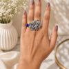 Floral Art Ring elegant jewelry design