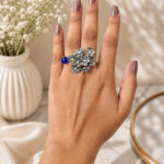 Floral Art Ring Stylish Designer Jewelry for Beautiful Everyday Look