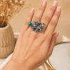 Floral Art Ring elegant jewelry design