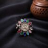 Silver Ring stylish brass jewelry design