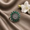 Silver Ring stylish brass jewelry design