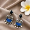 Camel Stud Earring stylish brass jewelry design