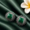 Stud Earring stylish brass jewelry design