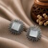 Stud Earring stylish brass jewelry design