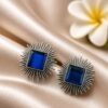 Stud Earring stylish brass jewelry design