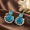 Unique Stud Earring stylish brass jewelry design