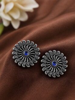 Parrot Stud Earring stylish brass jewelry design