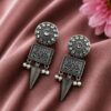 Floral Dangler Earring stylish brass jewelry design