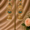 Floral Jhumka Earring stylish brass jewelry design