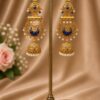 Floral Jhumka Earring stylish brass jewelry design
