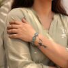 Designer Floral Bracelet stylish brass jewelry design