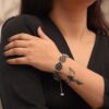 Designer Floral Bracelet stylish brass jewelry design