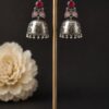 Designer Lotus Jhumka stylish brass jewelry design