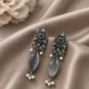 Dangler Floral Art Earring stylish brass jewelry design