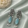 Dangler Floral Art Earring stylish brass jewelry design
