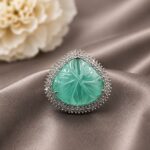 AD Ring Gorgeous Premium Traditional Jewelry for Beautiful Elegant Style - "Mint