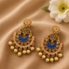 Hand Painted Earring stylish brass jewelry design