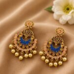 Hand Painted Earring Unique Artistic Design for Beautiful Style