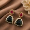 Floral Earring stylish brass jewelry design