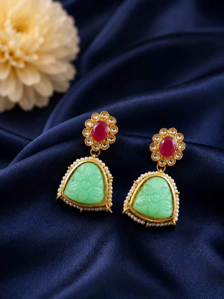 Unique Floral Earring Gorgeous Design for Beautiful Party Wear