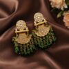 Gold Plated Earring stylish brass jewelry design