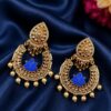 Kundan Meenakari Earring Exquisite Design for Traditional Wear 6 Kundan Meenakari Earring stylish brass jewelry design