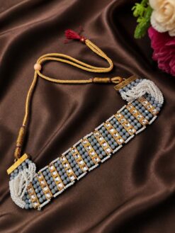 Gold Plated Necklace stylish brass jewelry design