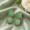 Gold Plated Earring stylish brass jewelry design