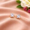 Gold Plated Star Stud stylish brass jewelry design