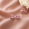 Gold Plated Square Stud Elegant Style for Modern Everyday Fashion 10 Gold Plated Square Stud stylish brass jewelry design