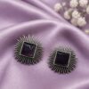 Monalisa Stone Stud Earring Elegant Minimal Design for Beautiful Style 17 Stud Earring stylish brass jewelry design